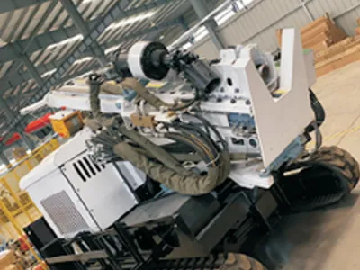 杭打ち掘削リグ用遊星減速機